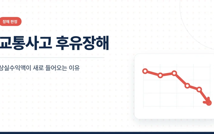 교통사고 후유장해 대표 이미지