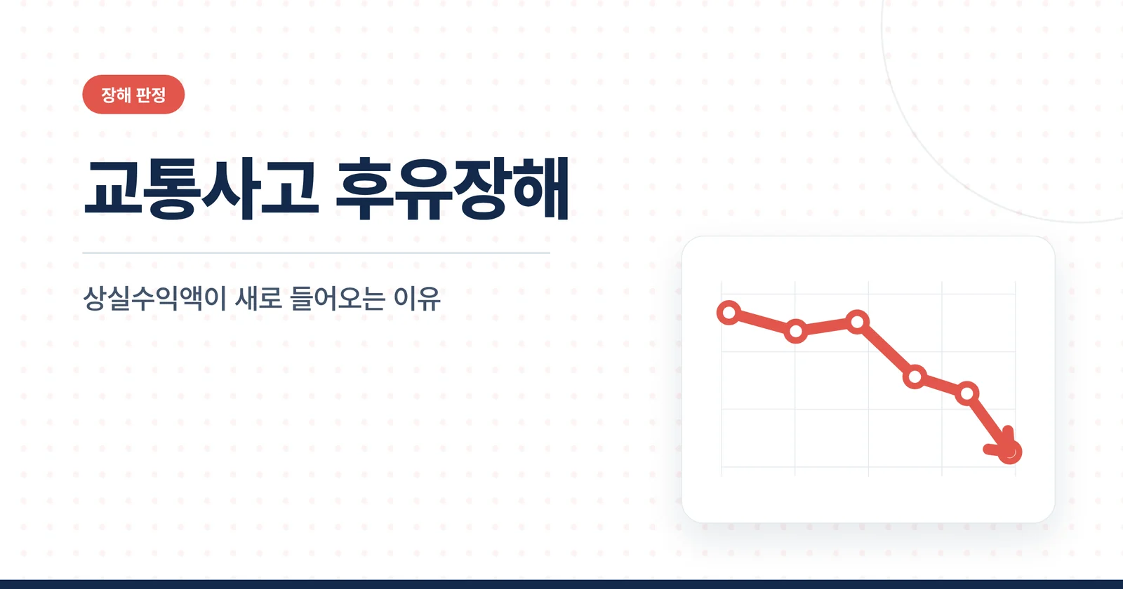 교통사고 후유장해